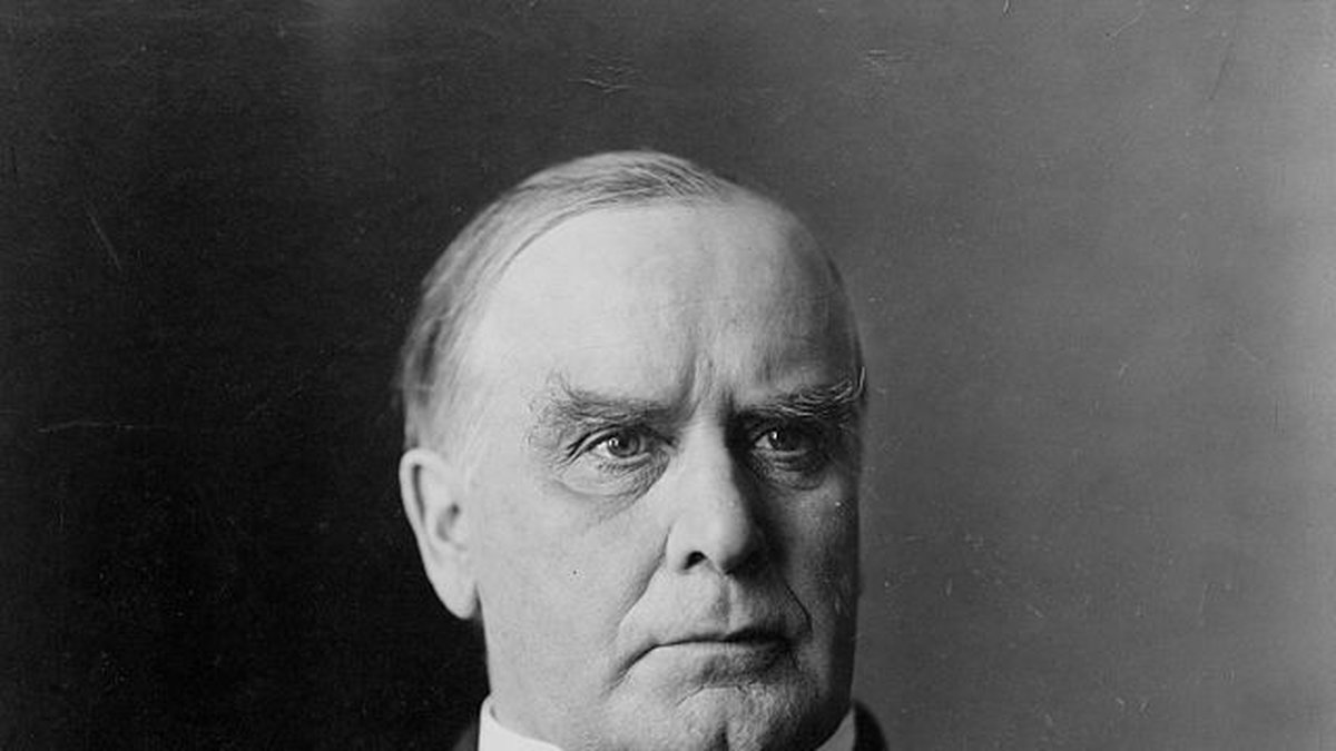 William McKinley. President mellan 1897-1901.